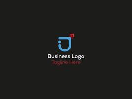 brief logo ontwerp vector