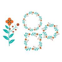 bloem ontwerp illustratie vector