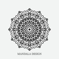 minimalistische mandala illustratie vector