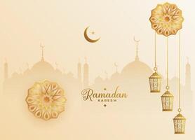 eid mubarak Ramadan seizoen festival groet ontwerp vector