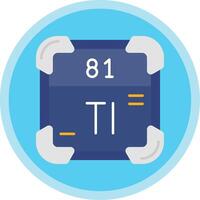 thallium vlak multi cirkel icoon vector