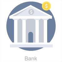 bank en lening icoon concept vector