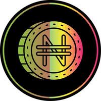 namecoin glyph ten gevolge kleur icoon vector