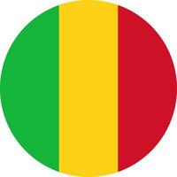 vlag van Mali vector formaat eps