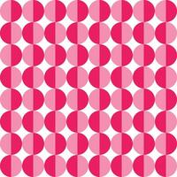 roze schaduw cirkel patroon. cirkel vector naadloos patroon. decoratief element, omhulsel papier, muur tegels, verdieping tegels, badkamer tegels.