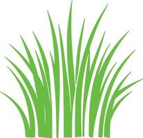 groen gras icoon vector