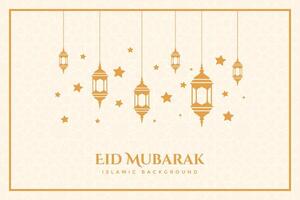 vector elegant luxueus Ramadan, eid al fitr, Islamitisch achtergrond decoratief groet kaart