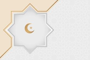 vector elegant luxueus Ramadan, eid al fitr, Islamitisch achtergrond decoratief groet kaart