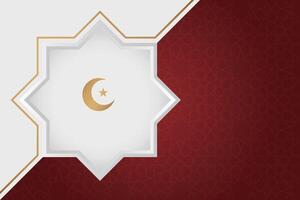 vector elegant luxueus Ramadan, eid al fitr, Islamitisch achtergrond decoratief groet kaart