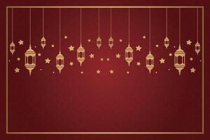 vector elegant luxueus Ramadan, eid al fitr, Islamitisch achtergrond decoratief groet kaart