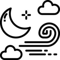 wolk icoon symbool vector beeld