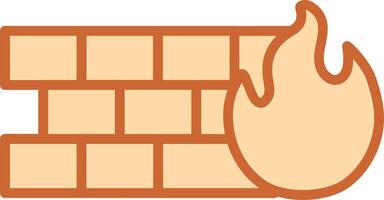 firewall vector pictogram