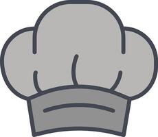 chef hoed vector icon