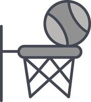 basketbal vector pictogram