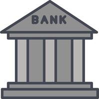 bank vector pictogram