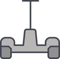 hoverboard vector pictogram