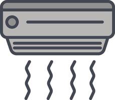 airconditioner vector pictogram