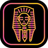 Egyptische gezicht vector icoon