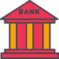 bank vector pictogram