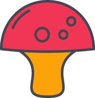 champignons vector icoon