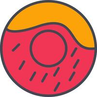 room donut vector icoon