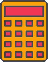 rekenmachine vector pictogram