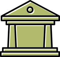 bank vector pictogram