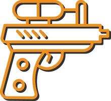 waterpistool vector icoon