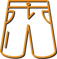 korte broek vector pictogram