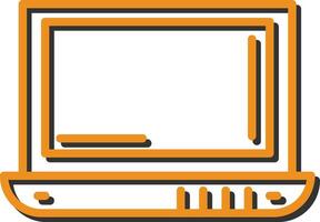 laptop vector pictogram