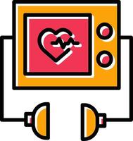 defibrillator vector icoon