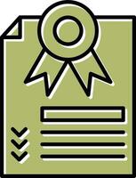 diploma vector pictogram