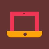 laptop vector pictogram