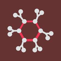 molecuul vector pictogram