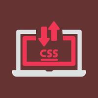 css laptop vector icoon