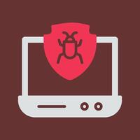 antivirus vector pictogram