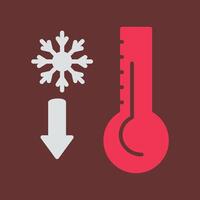 thermometer vector pictogram