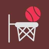 basketbal vector pictogram