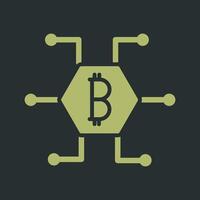 bitcoin vector pictogram