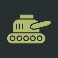 tank exposeren vector icoon