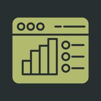 web analyse vector icoon