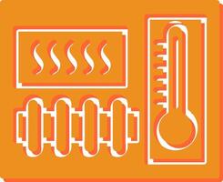 verwarming element vector icoon