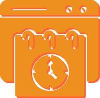 deadline web vector icoon