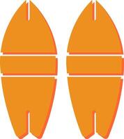 surfplank vector pictogram