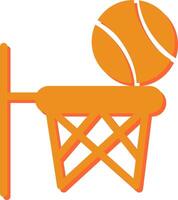 basketbal vector pictogram