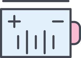 batterij vector pictogram