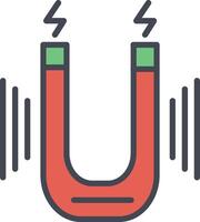 magneet vector pictogram