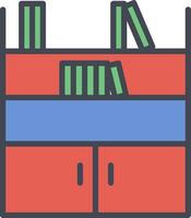 boekenplank vector icon