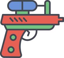 waterpistool vector icoon