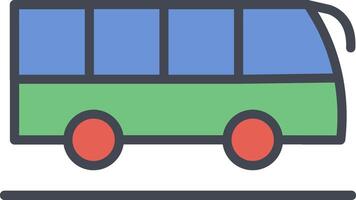 bus vector pictogram